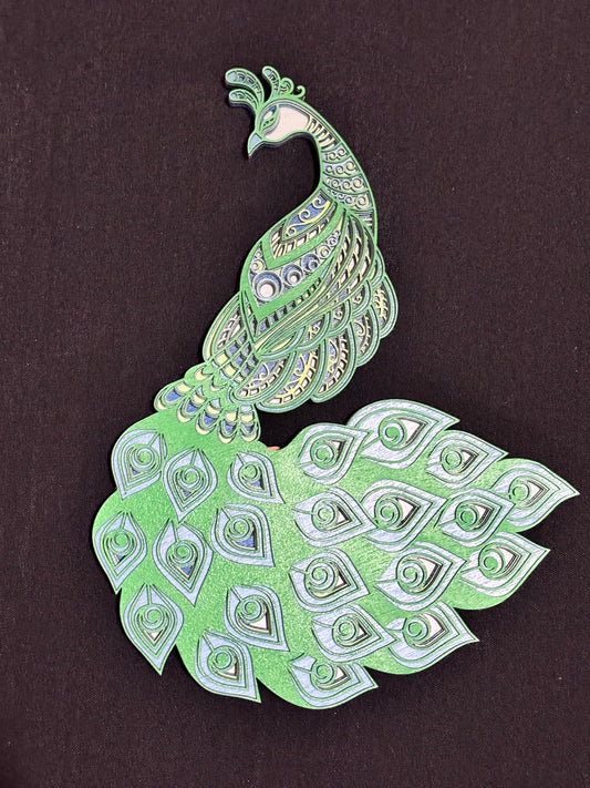 Layered Peacock